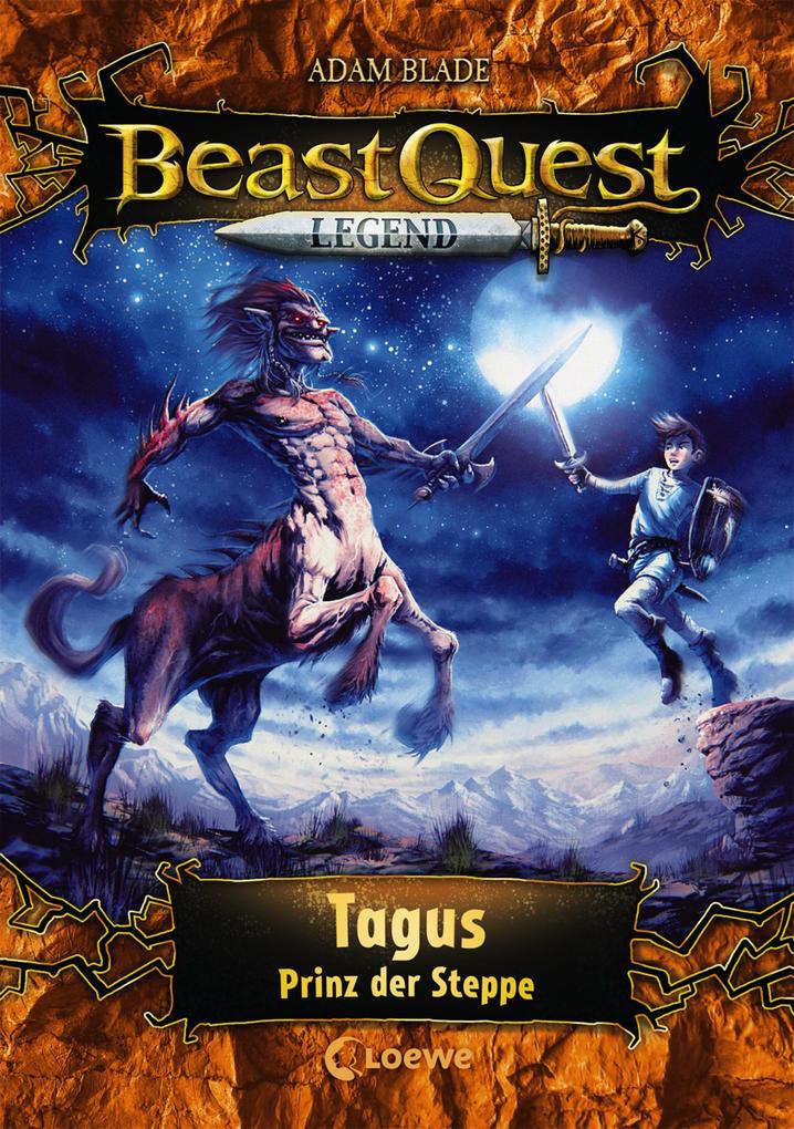 Produktbild: Beast Quest Legend (Band 4) - Tagus, Prinz der Steppe | Adam Blade