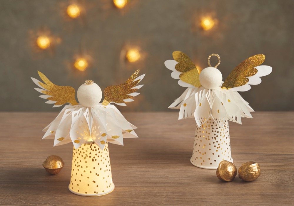 Weitere Ansicht: Weihnachtliche Papiertüten-Deko | Ingrid Moras