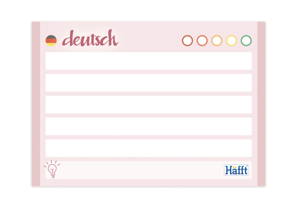 Weitere Ansicht: Vokabel-Karten Englisch 100 Stück A8, Standard einzeln