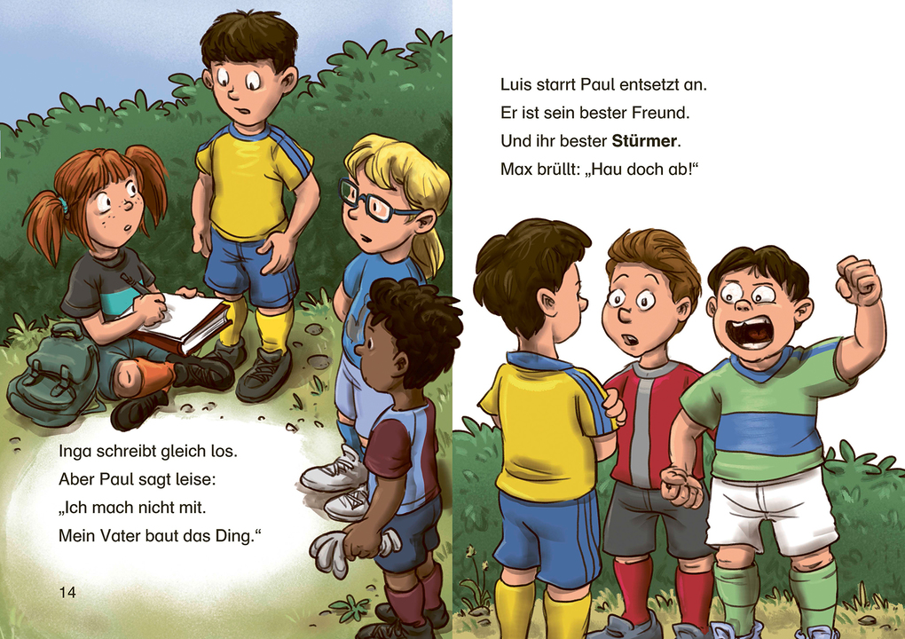 Weitere Ansicht: Leselöwen 1. Klasse - Das Fußballspiel des Jahres | Anna Taube