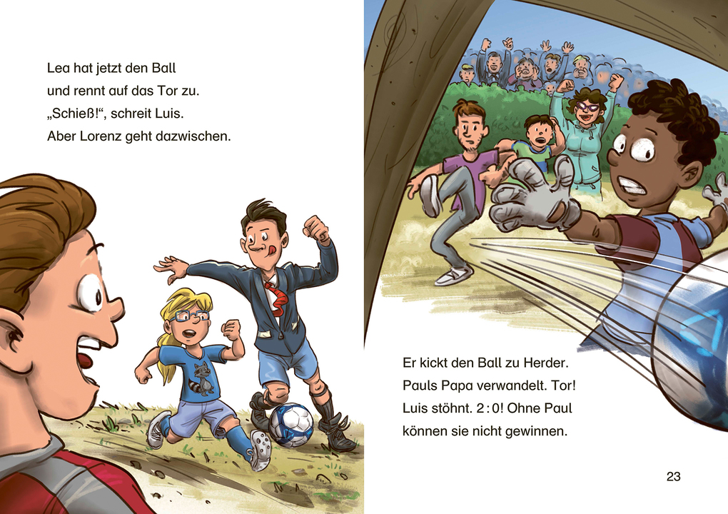 Weitere Ansicht: Leselöwen 1. Klasse - Das Fußballspiel des Jahres | Anna Taube