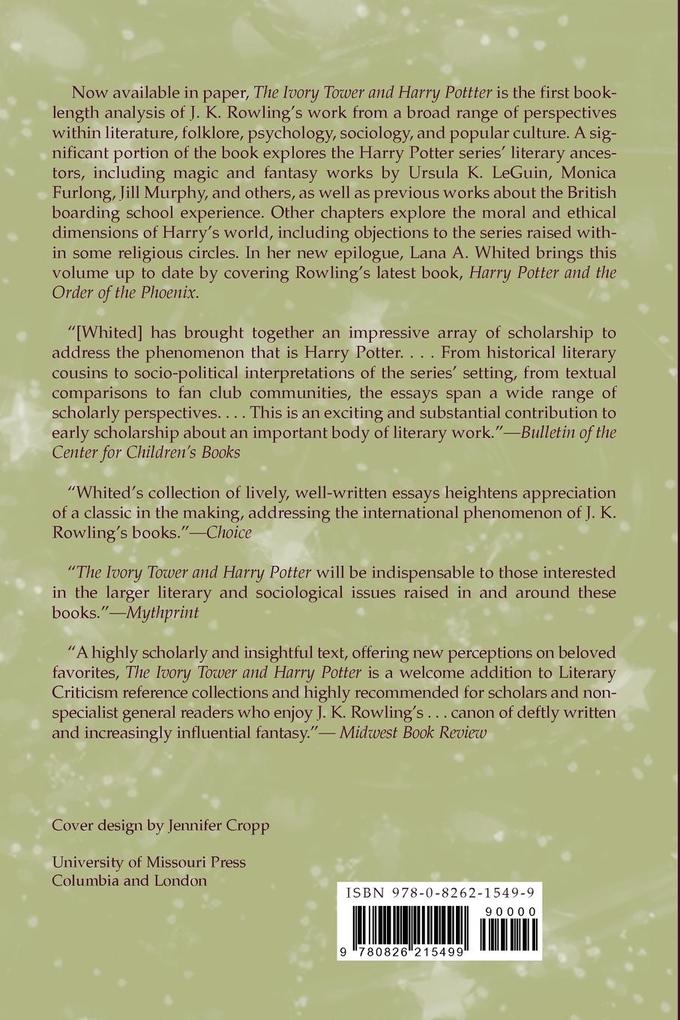 Weitere Ansicht: The Ivory Tower and Harry Potter