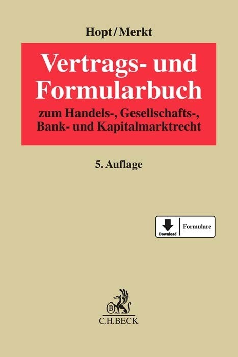 Produktbild: Vertrags- und Formularbuch | Daniela Böning, Anselm Brandi-Dohrn, Hartwin Bungert, Peter Clouth, Raimond Emde