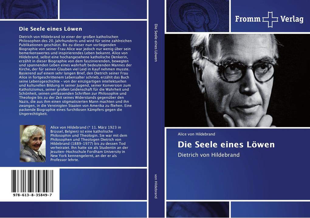 Produktbild: Die Seele eines Löwen | Alice Von Hildebrand