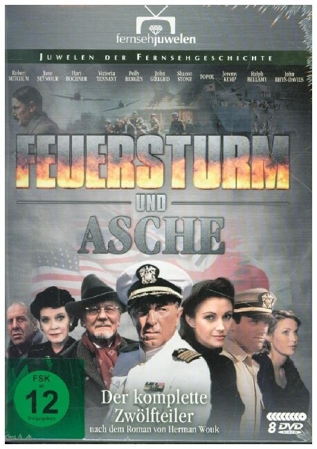 Produktbild: Feuersturm und Asche - Der komplette Zwölfteiler (8 DVDs) | Dan Curtis, Earl W. Wallace, Herman Wouk