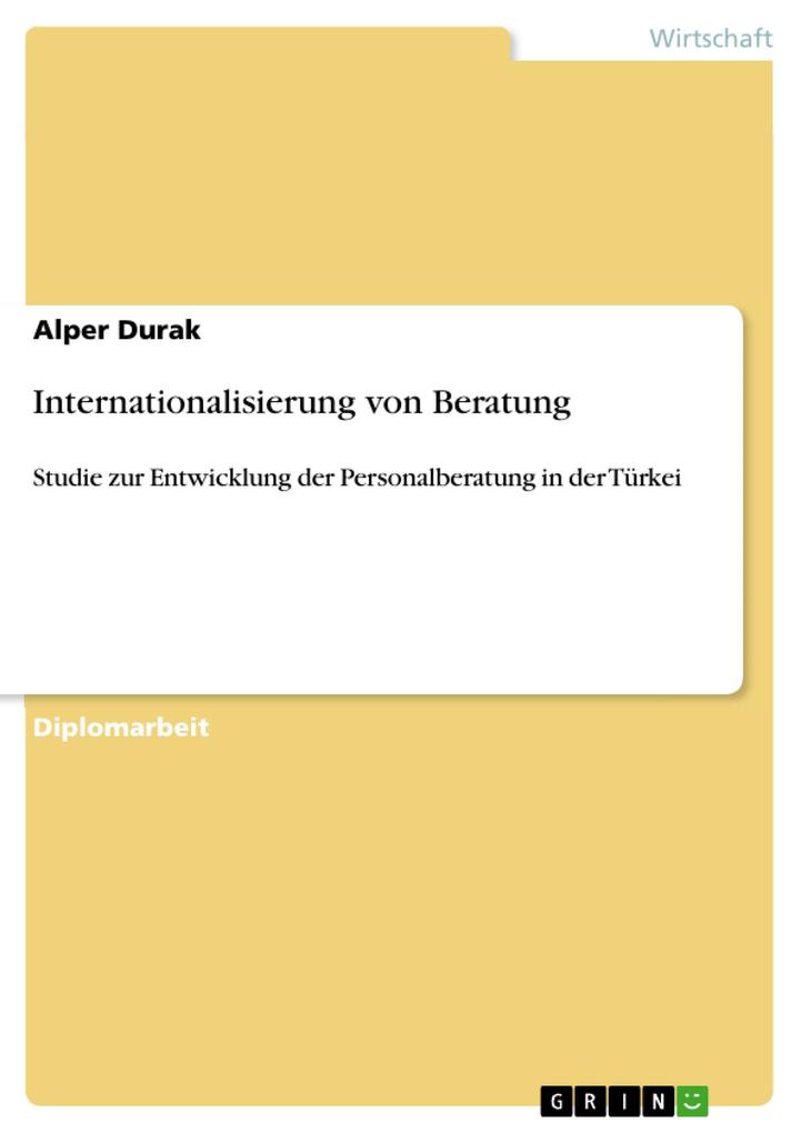Produktbild: Internationalisierung von Beratung | Alper Durak