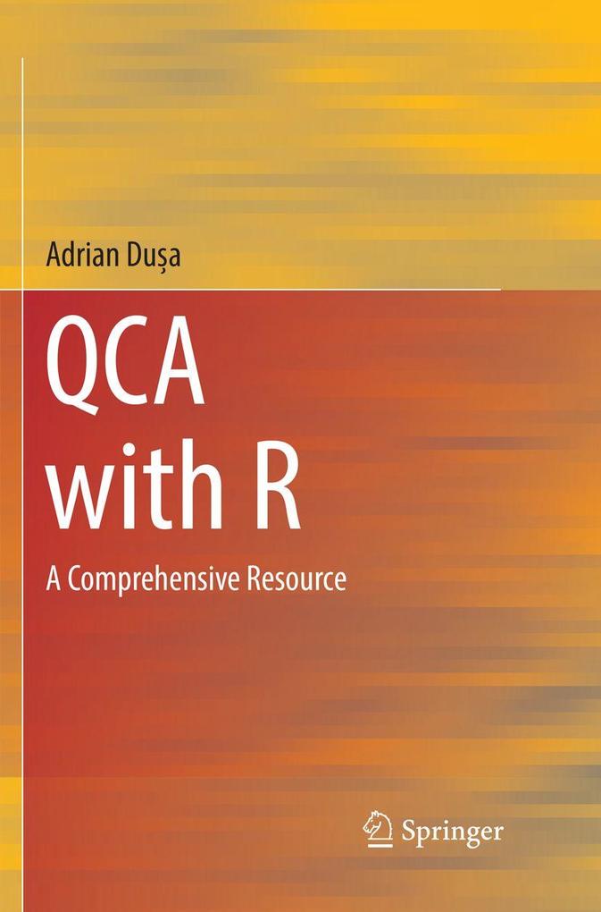 Produktbild: QCA with R | Adrian Dua, Adrian Dusa