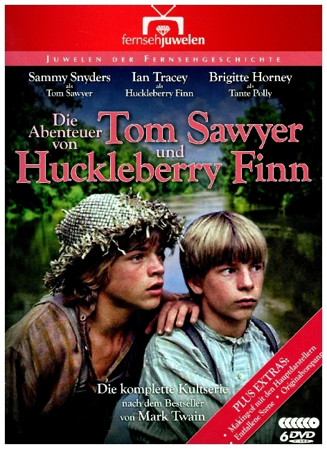 Produktbild: Die Abenteuer von Tom Sawyer und Huckleberry Finn - Die komplette Serie. 4 DVDs | Alf Harris, Alan Oman, Herbert Purdom, Robert Stabler, Marc Strange