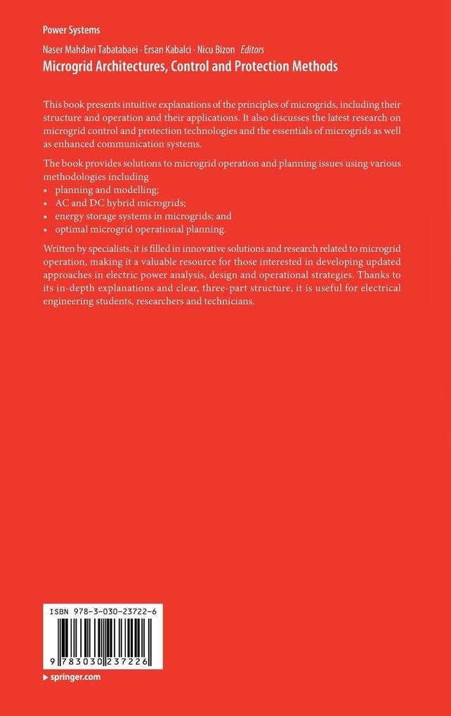 Weitere Ansicht: Microgrid Architectures, Control and Protection Methods