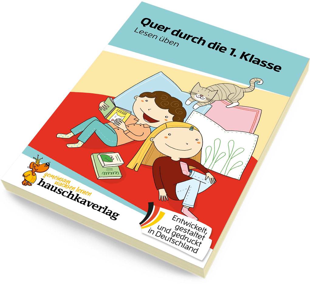 Weitere Ansicht: Quer durch die 1. Klasse, Lesen üben - A5-Übungsblock | Ulrike Maier