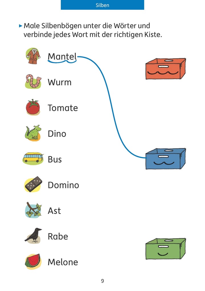 Weitere Ansicht: Quer durch die 1. Klasse, Lesen üben - A5-Übungsblock | Ulrike Maier