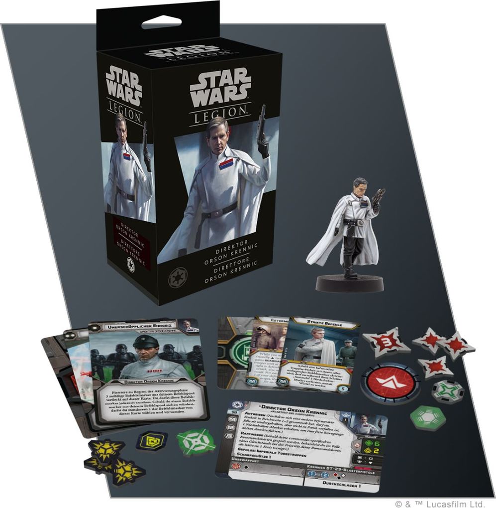 Weitere Ansicht: Atomic Mass Games - Star Wars Legion - Direktor Orson Krennic | Alex Davy