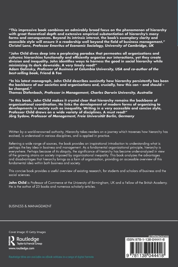 Weitere Ansicht: Hierarchy | John Child