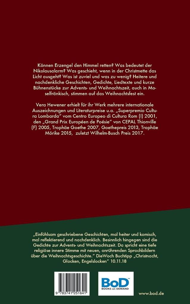 Weitere Ansicht: Christnacht, Glocken, Engelslocken | Vera Hewener