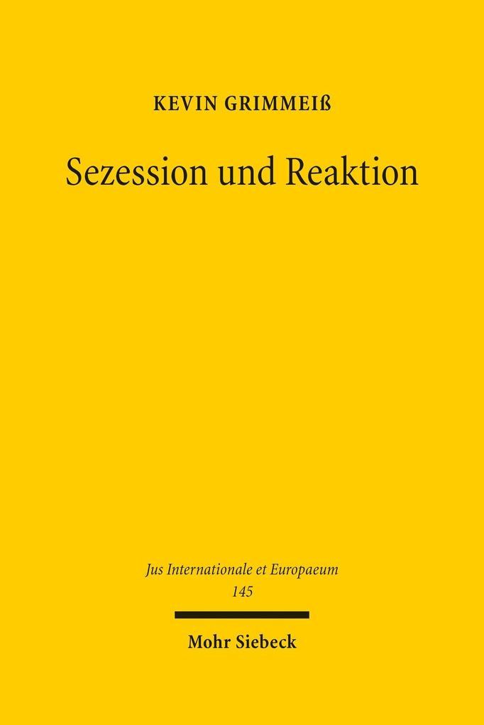 Produktbild: Sezession und Reaktion | Kevin Grimmeiß