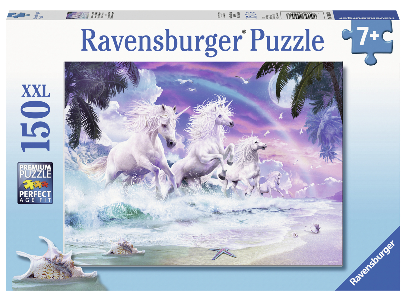 Produktbild: Ravensburger - Einhörner am Strand, 150 Teile
