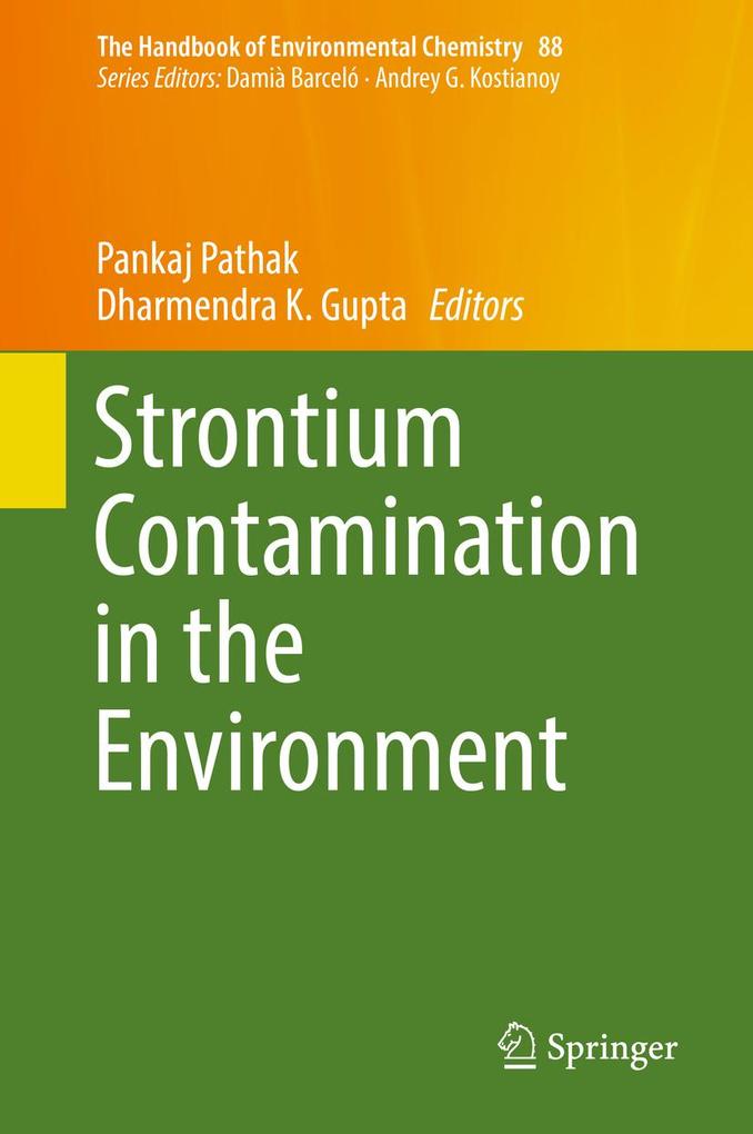 Produktbild: Strontium Contamination in the Environment