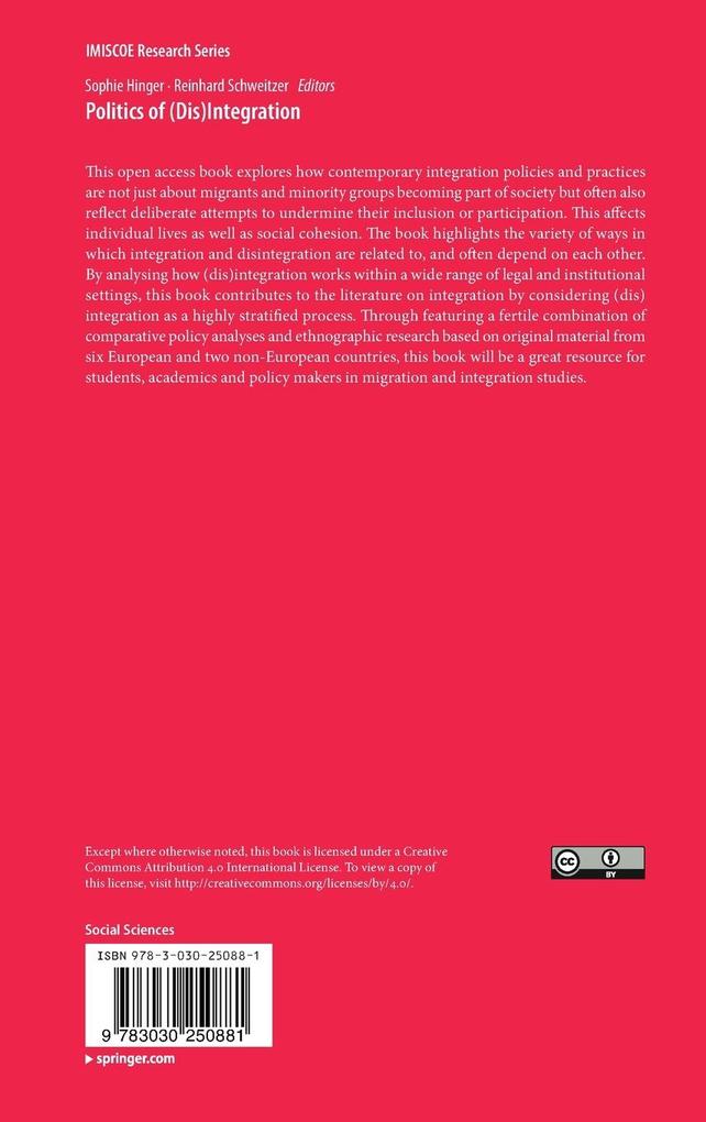 Weitere Ansicht: Politics of (Dis)Integration