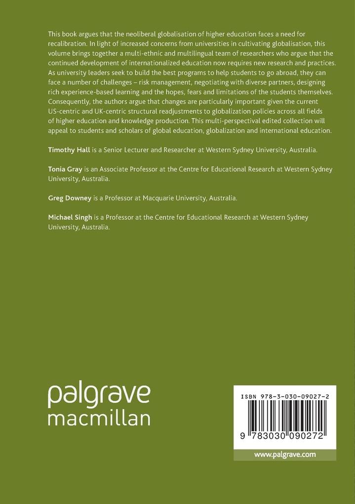 Weitere Ansicht: The Globalisation of Higher Education