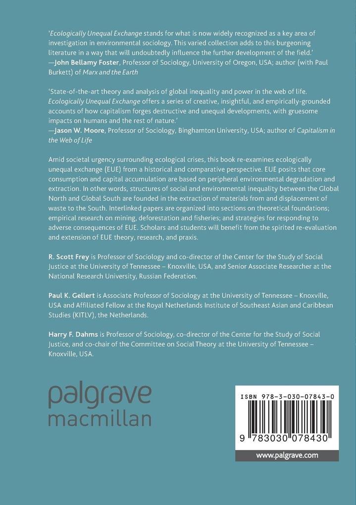 Weitere Ansicht: Ecologically Unequal Exchange