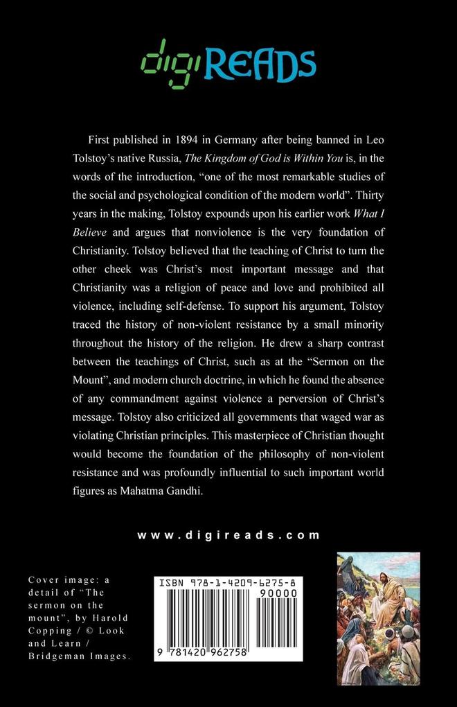 Weitere Ansicht: The Kingdom of God is Within You | Leo Tolstoy