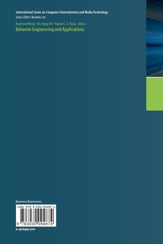 Weitere Ansicht: Behavior Engineering and Applications
