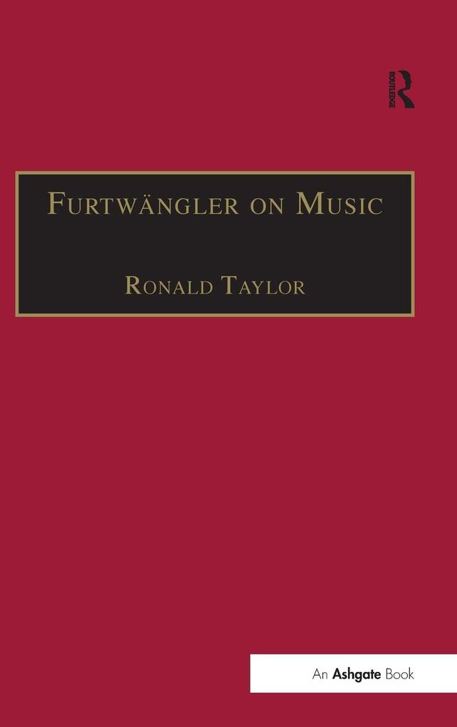 Produktbild: Furtwängler on Music | Ronald Taylor
