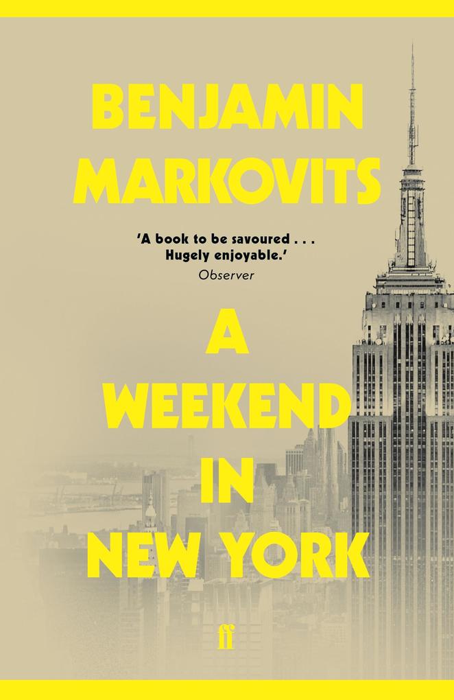 Produktbild: A Weekend in New York | Benjamin Markovits