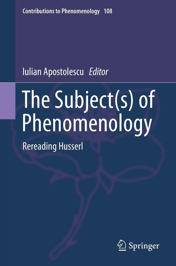 Produktbild: The Subject(s) of Phenomenology