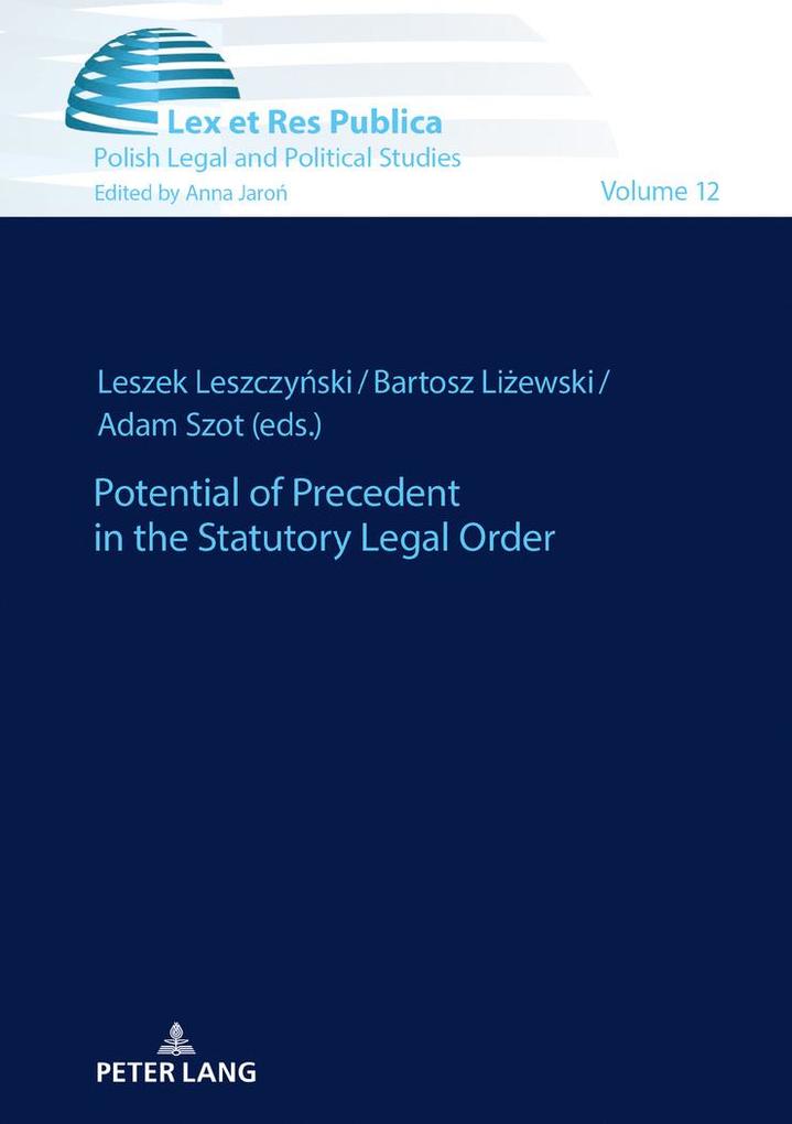 Produktbild: Potential of Precedent in the Statutory Legal Order