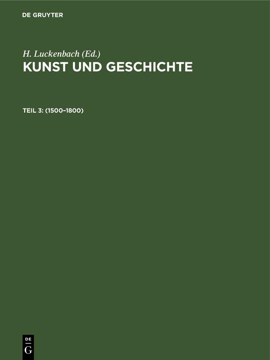 Produktbild: 1500-1800
