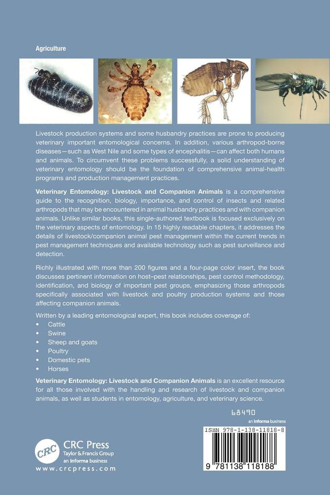 Weitere Ansicht: Veterinary Entomology | Ralph E. Williams