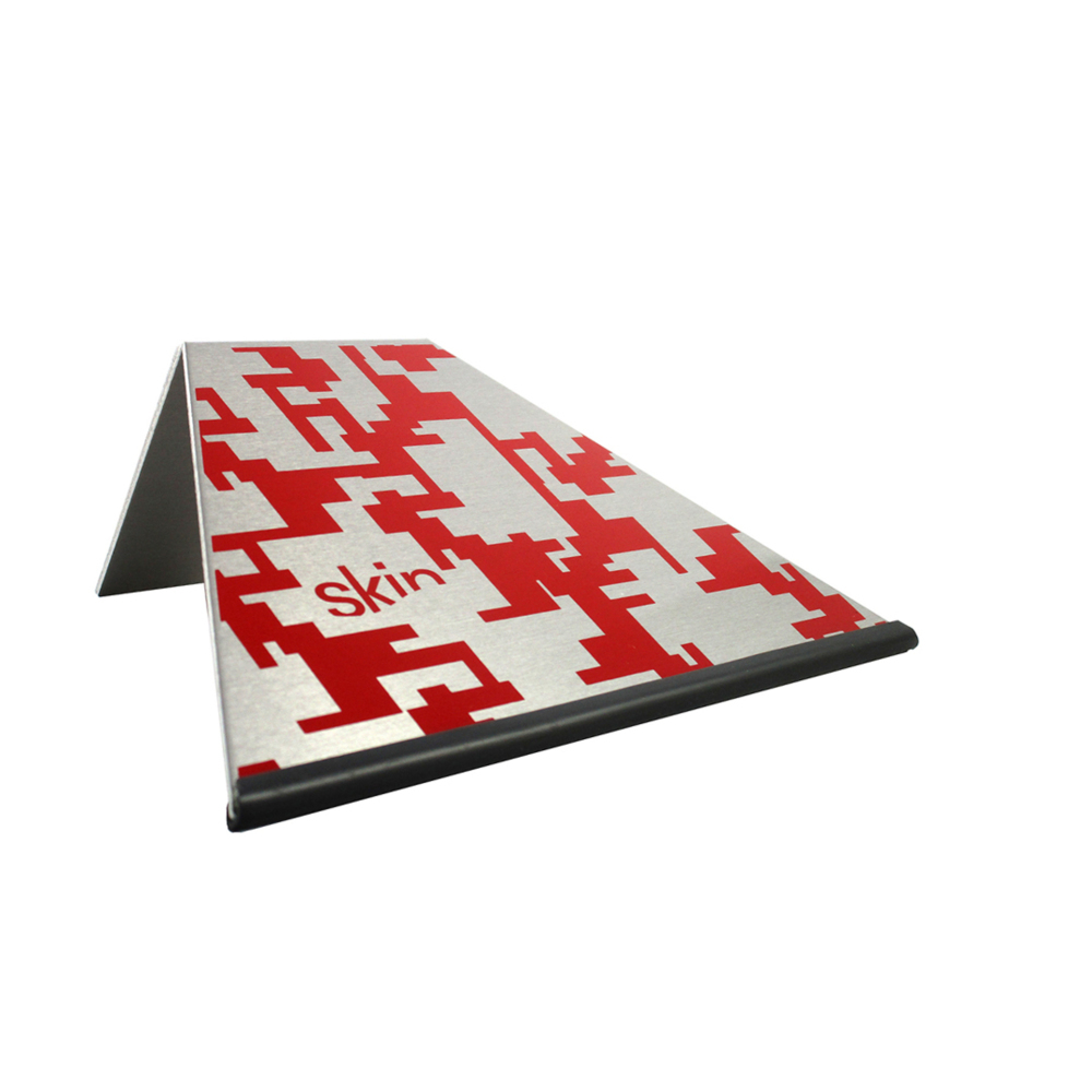 Weitere Ansicht: Die ORIGINAL SkinLegis Buchstütze (Aluminium) - TAX - rutschfest/72mm (z.B. für Steuergesetze)