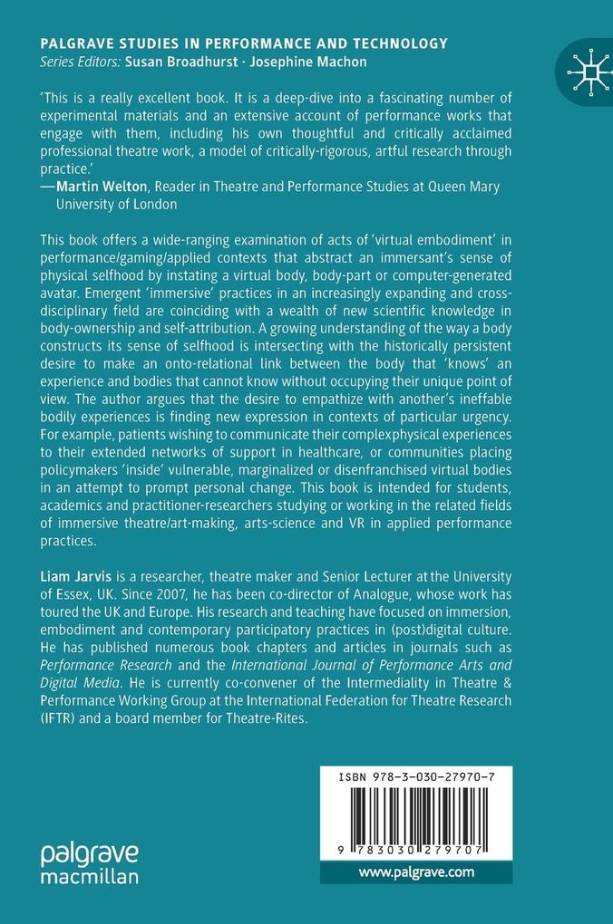Weitere Ansicht: Immersive Embodiment | Liam Jarvis