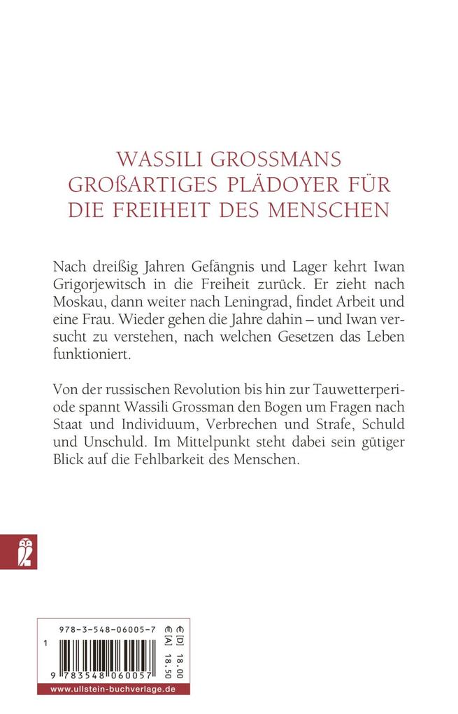 Weitere Ansicht: Alles fließt | Wassili Grossman