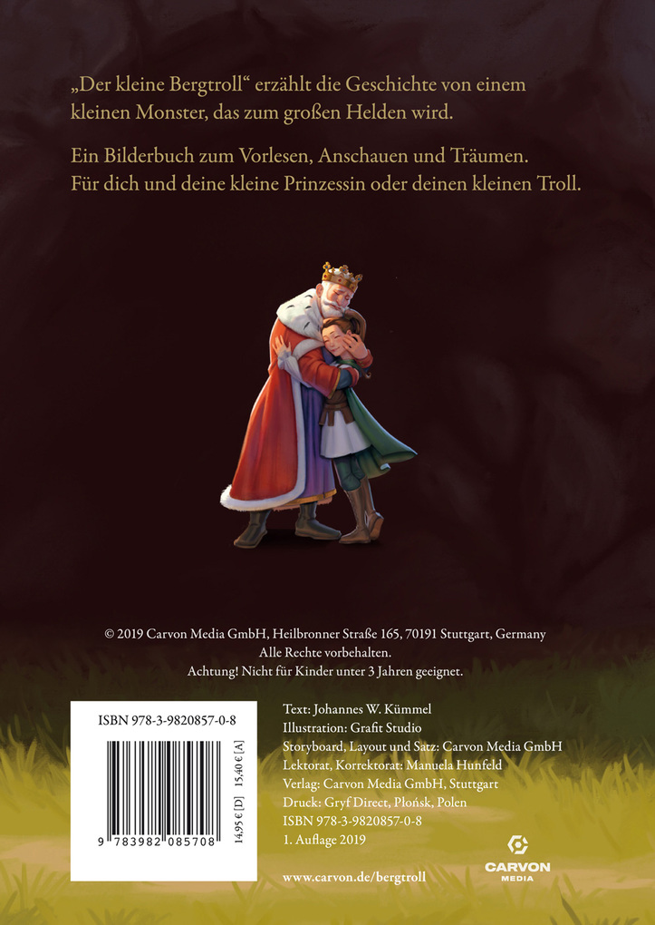 Weitere Ansicht: Der kleine Bergtroll | Johannes W. Kümmel