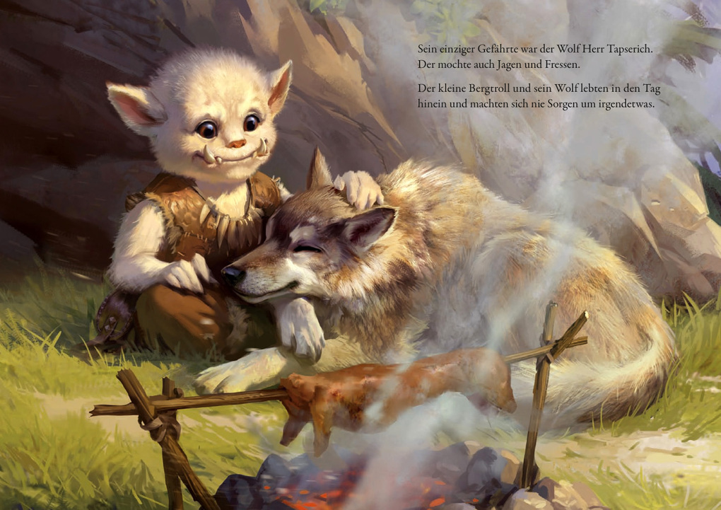 Weitere Ansicht: Der kleine Bergtroll | Johannes W. Kümmel