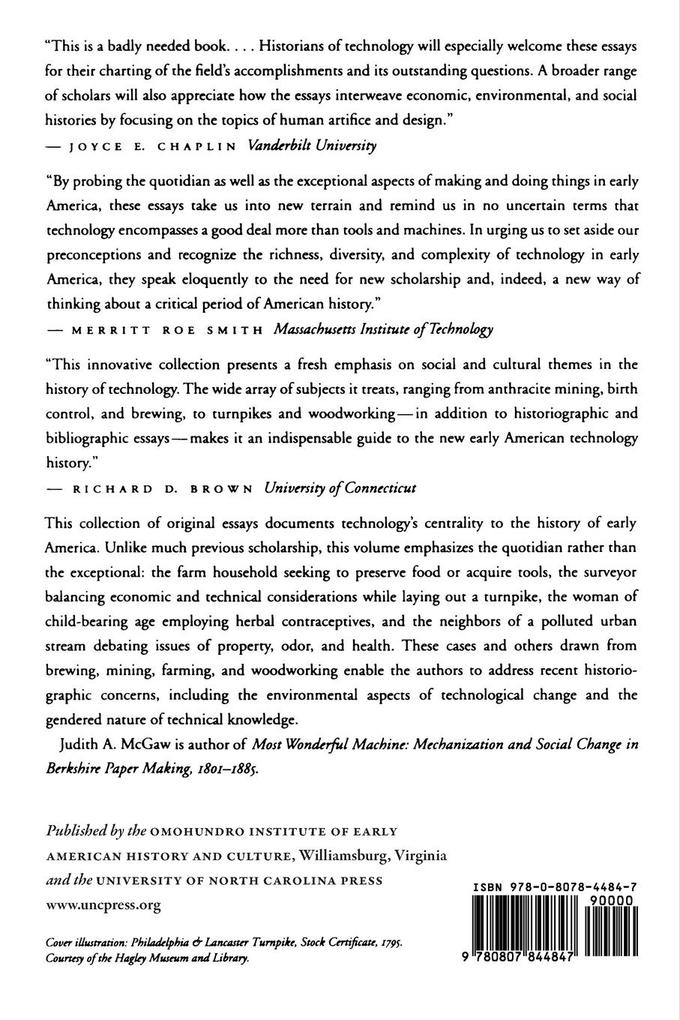 Weitere Ansicht: Early American Technology