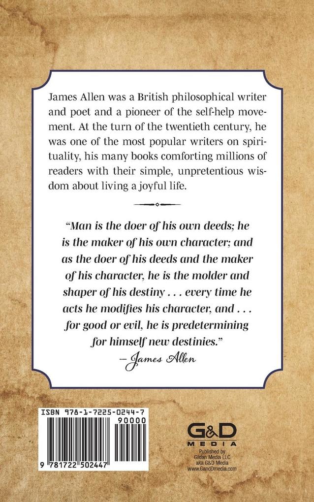 Weitere Ansicht: The Mastery of Destiny | James Allen
