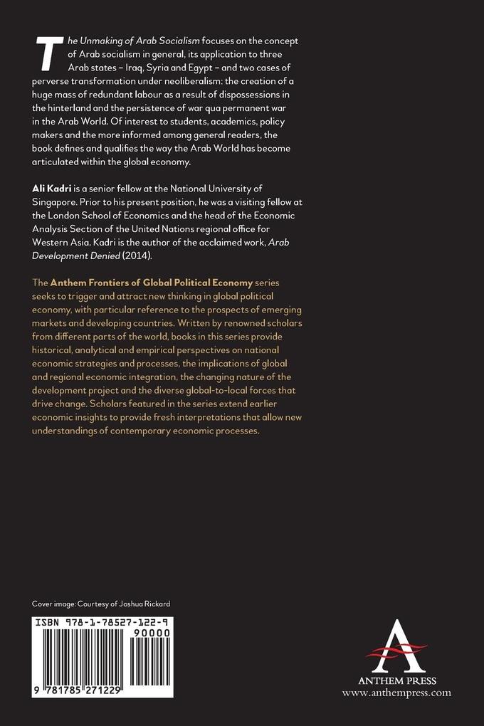 Weitere Ansicht: The Unmaking of Arab Socialism | Ali Kadri