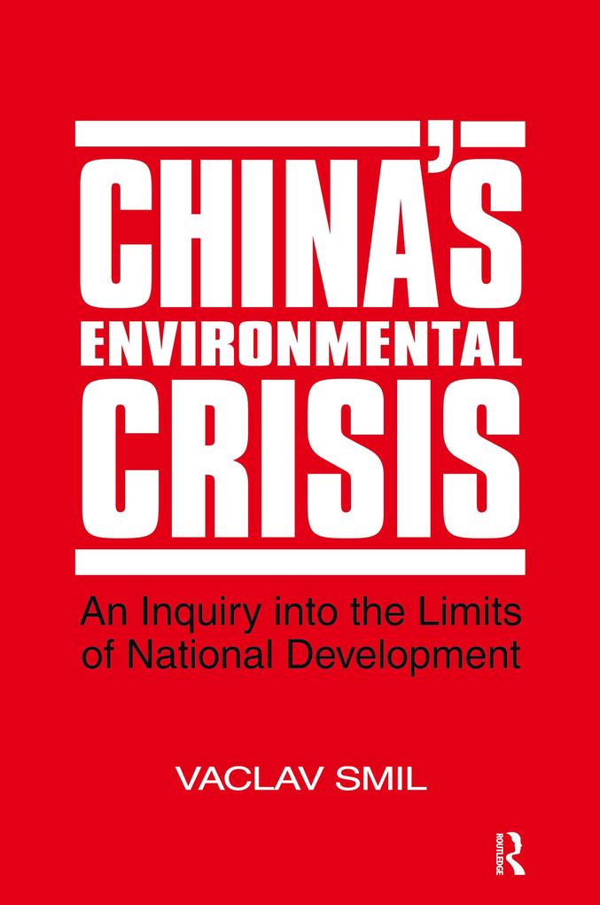 Produktbild: China's Environmental Crisis | Vaclav Smil