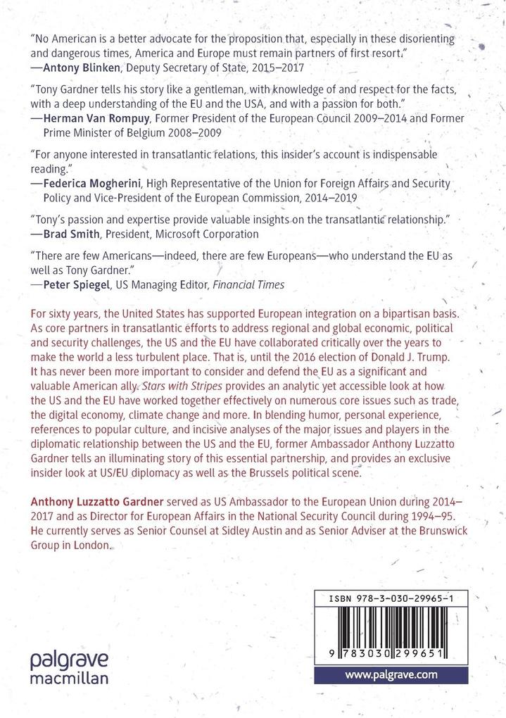 Weitere Ansicht: Stars with Stripes | Anthony Luzzatto Gardner