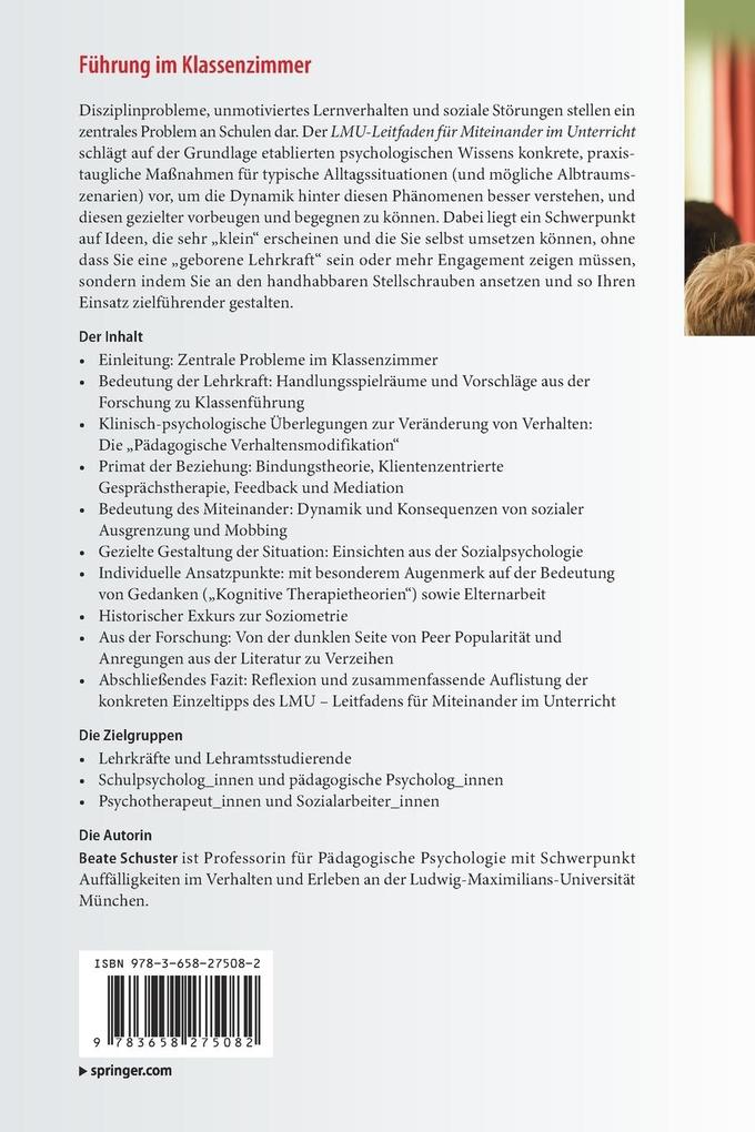 Weitere Ansicht: Führung im Klassenzimmer | Beate Schuster