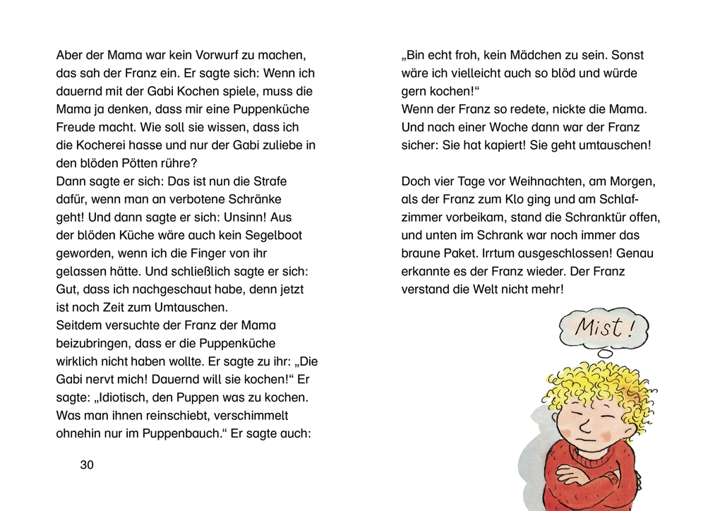 Weitere Ansicht: Weihnachtsgeschichten vom Franz | Christine Nöstlinger