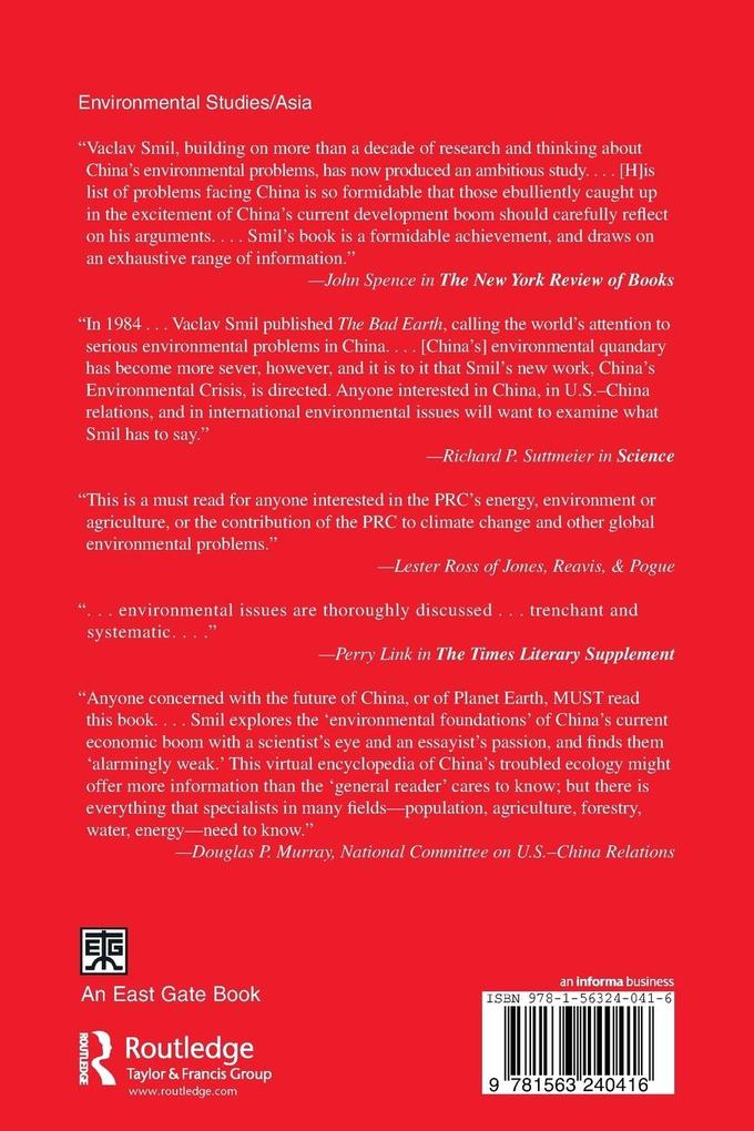 Weitere Ansicht: China's Environmental Crisis | Vaclav Smil