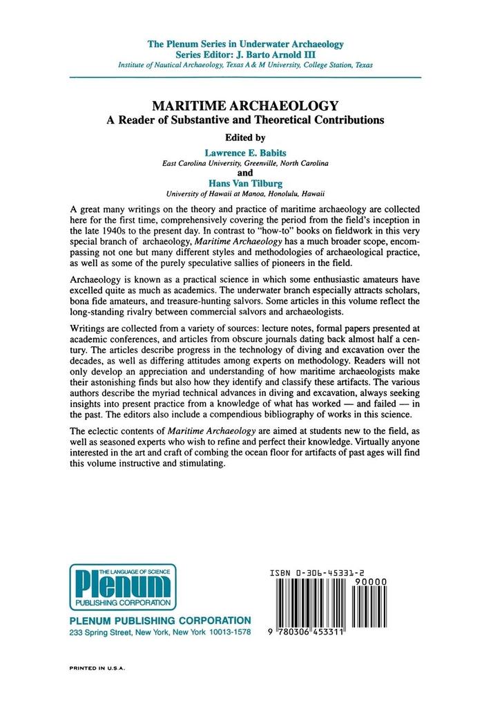 Weitere Ansicht: Maritime Archaeology