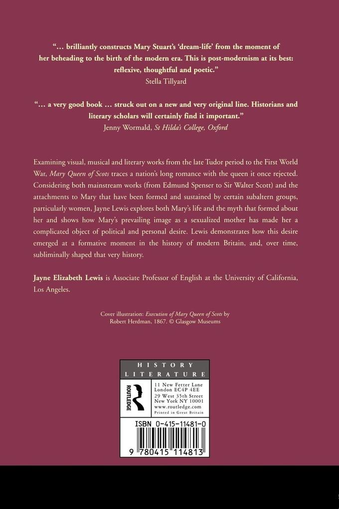 Weitere Ansicht: Mary Queen of Scots | Jayne Lewis