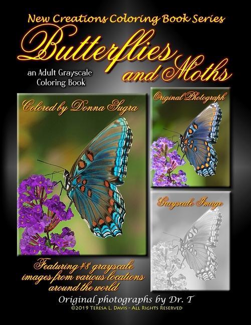 New Creations Coloring Book Series: Butterflies and Moths als Taschenbuch