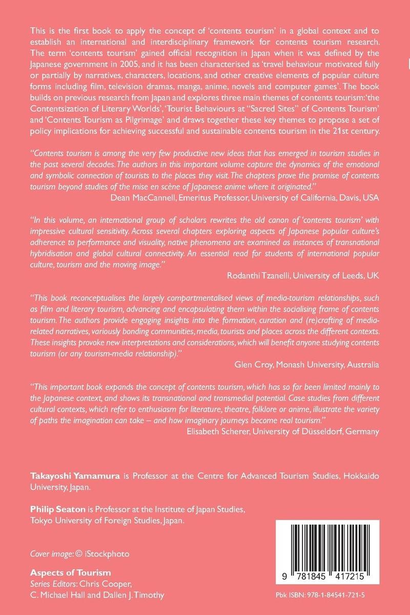 Weitere Ansicht: Contents Tourism and Pop Culture Fandom