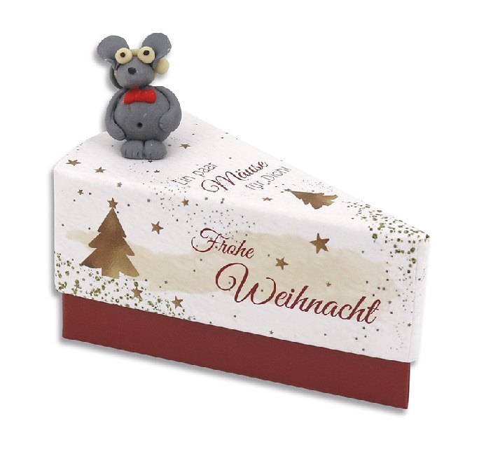 Produktbild: Tortenstück Weihnachten Mäuse für Dich